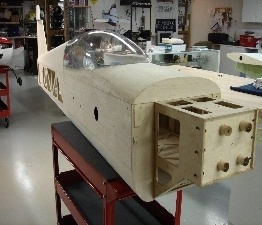Airframe front view
